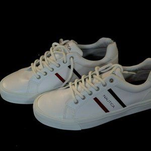 Nautica Avary Sports Leather Tennis Shoes